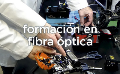 formación en fibra óptica